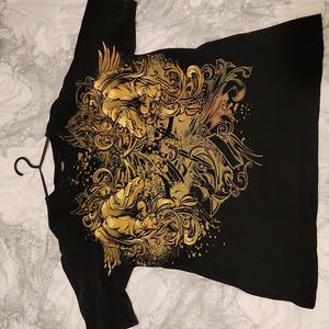 Ecko Unlimited MMA Affliction Style Full Graphic T Shirt Vintage Y2K